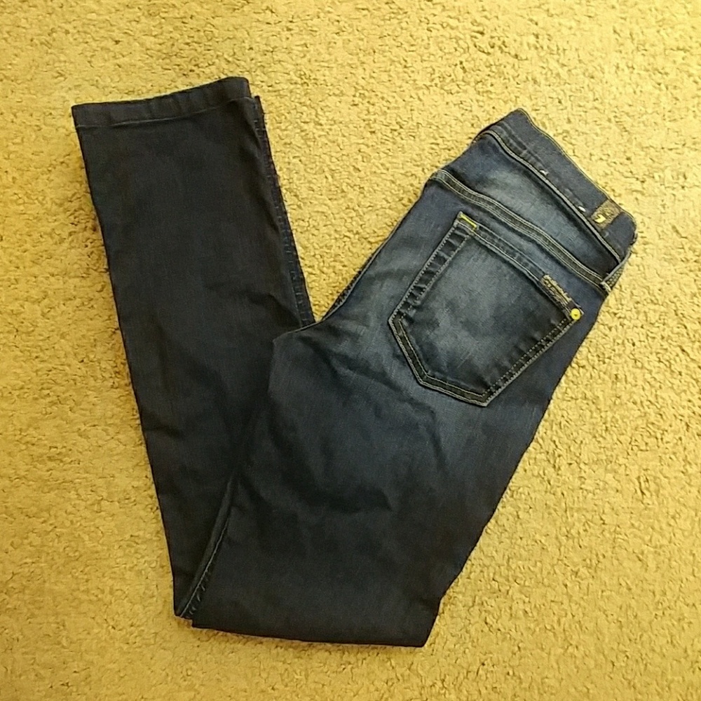 7 For All Mankind The Modern Straight Jeans Sz 26 - Picture 3 of 6